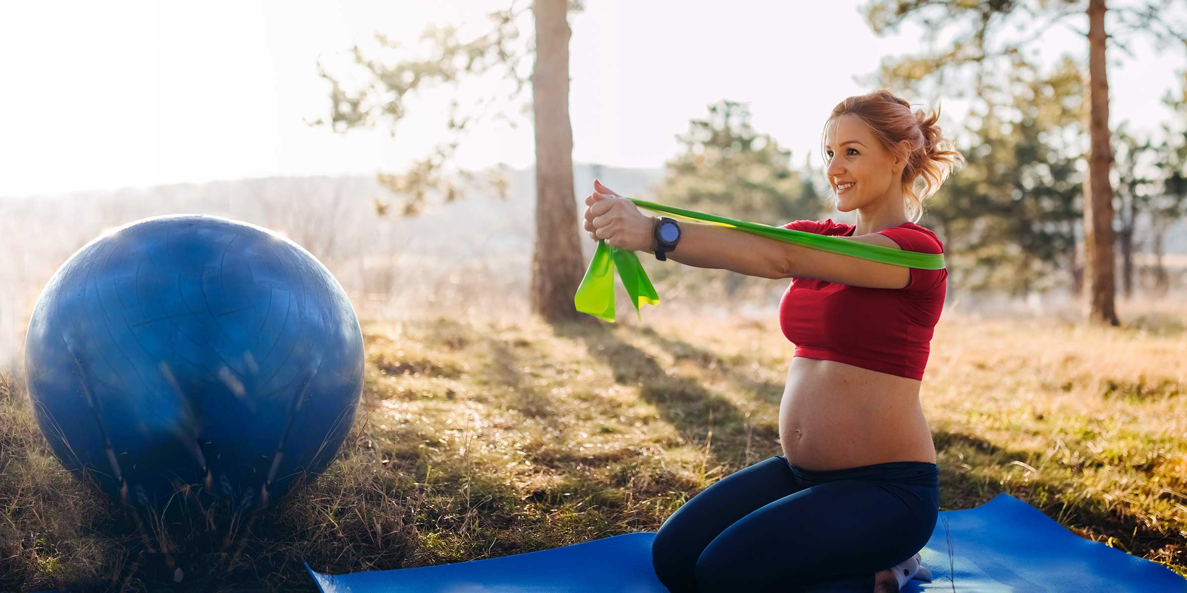 Workout in jeder Phase der Schwangerschaft